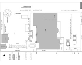 Garden design construction drawing